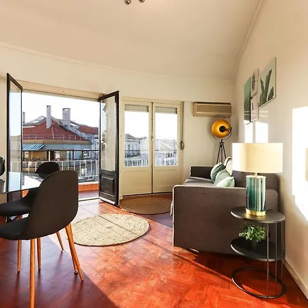 Marques Balcony By Homing Apartament Lizbona